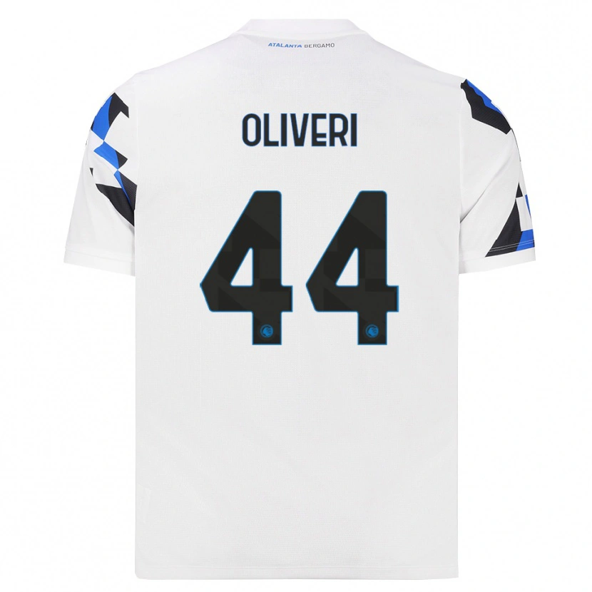 Danxen Hombre Camiseta Andrea Oliveri #44 Blanco Rojo Azul 2ª Equipación 2026/27 La Camisa México
