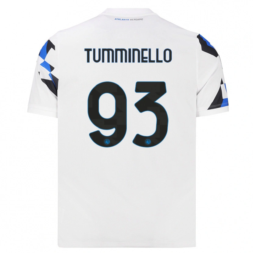 Danxen Hombre Camiseta Marco Tumminello #93 Blanco Rojo Azul 2ª Equipación 2026/27 La Camisa México