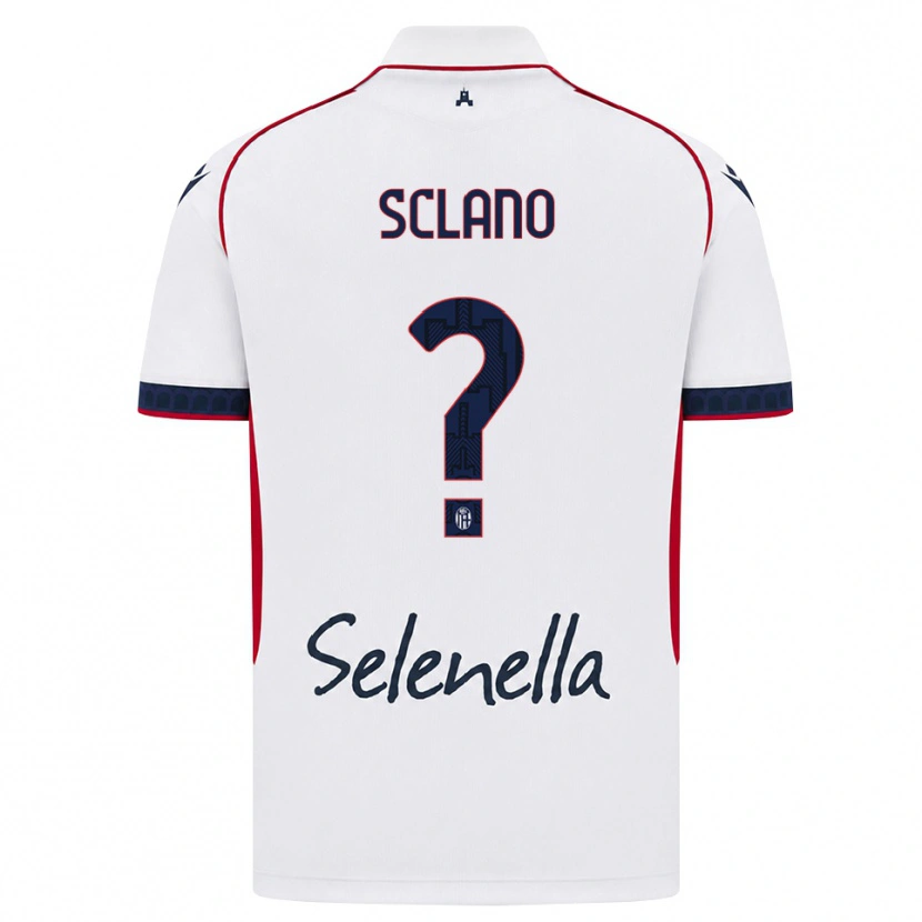 Danxen Hombre Camiseta Saymon Sclano #0 Blanco Rojo Azul Real 2ª Equipación 2026/27 La Camisa México