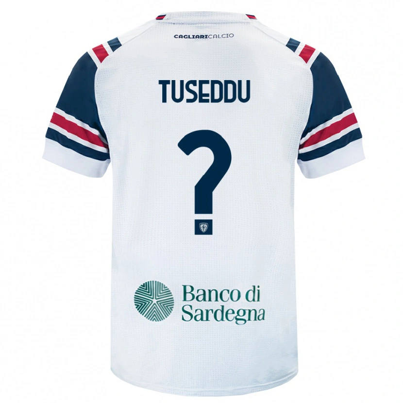 Danxen Hombre Camiseta Alessio Tuseddu #0 Blanco Rojo Verde 2ª Equipación 2026/27 La Camisa México