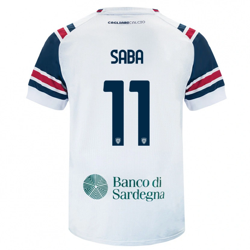 Danxen Hombre Camiseta Alessio Saba #11 Blanco Rojo Verde 2ª Equipación 2026/27 La Camisa México