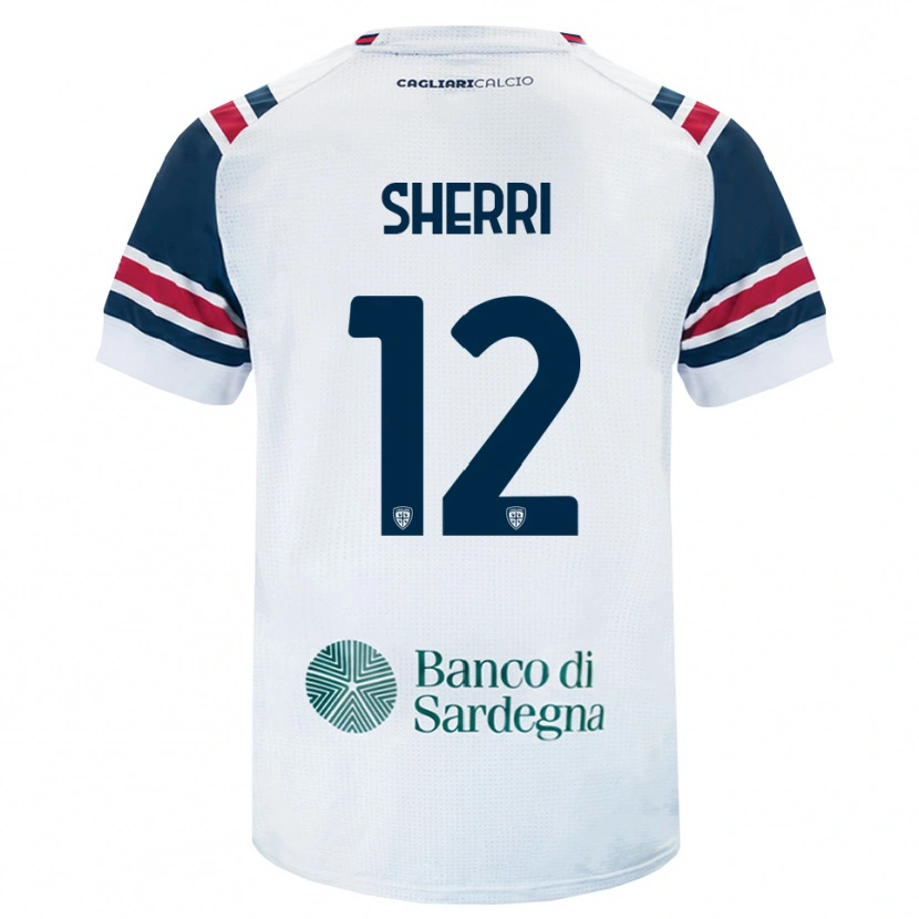 Danxen Hombre Camiseta Alen Sherri #12 Blanco Rojo Verde 2ª Equipación 2026/27 La Camisa México