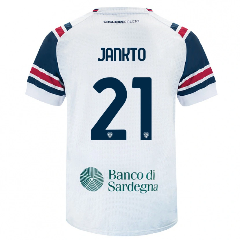 Danxen Hombre Camiseta Jakub Jankto #21 Blanco Rojo Verde 2ª Equipación 2026/27 La Camisa México