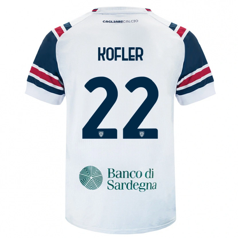 Danxen Hombre Camiseta Raphael Kofler #22 Blanco Rojo Verde 2ª Equipación 2026/27 La Camisa México