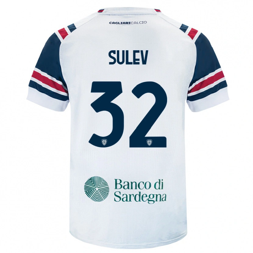 Danxen Hombre Camiseta Ivan Sulev #32 Blanco Rojo Verde 2ª Equipación 2026/27 La Camisa México
