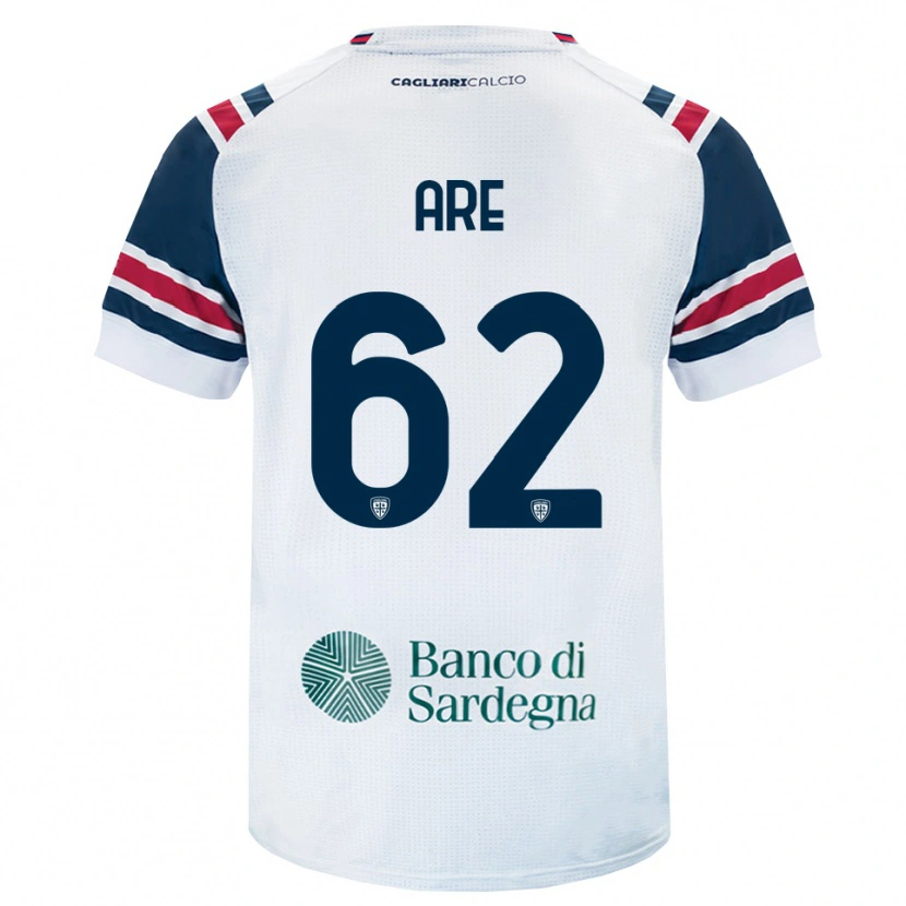 Danxen Hombre Camiseta Emmanuele Are #62 Blanco Rojo Verde 2ª Equipación 2026/27 La Camisa México
