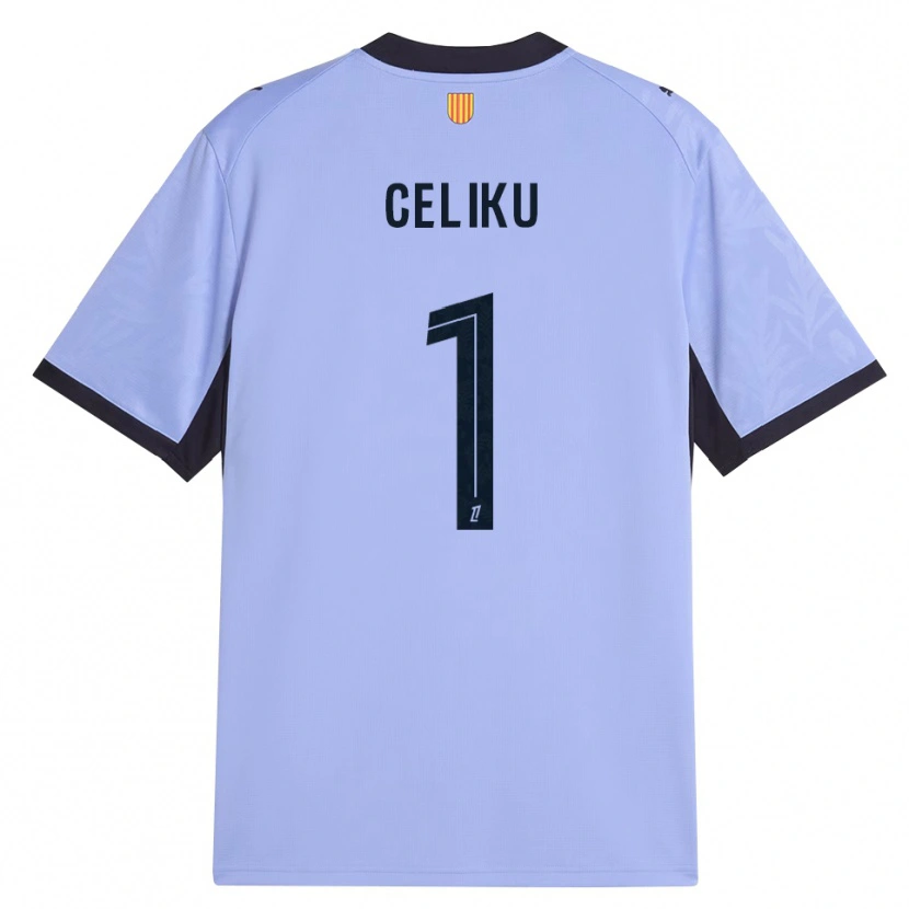 Danxen Hombre Camiseta Bleron Celiku #1 Lavanda Negro Equipación Tercera 2026/27 La Camisa México