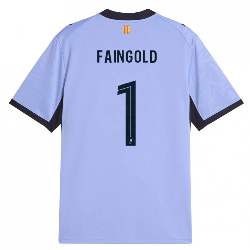 Danxen Hombre Camiseta Abbie Faingold #1 Lavanda Negro Equipación Tercera 2026/27 La Camisa México