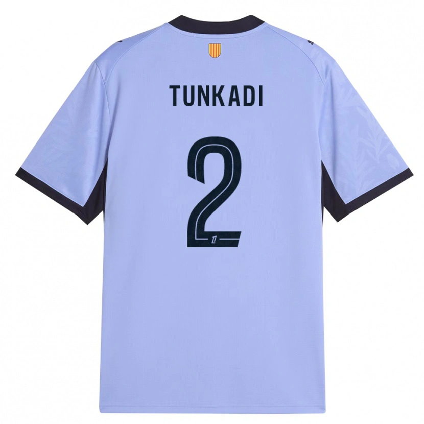 Danxen Hombre Camiseta Alexandre Tunkadi #2 Lavanda Negro Equipación Tercera 2026/27 La Camisa México
