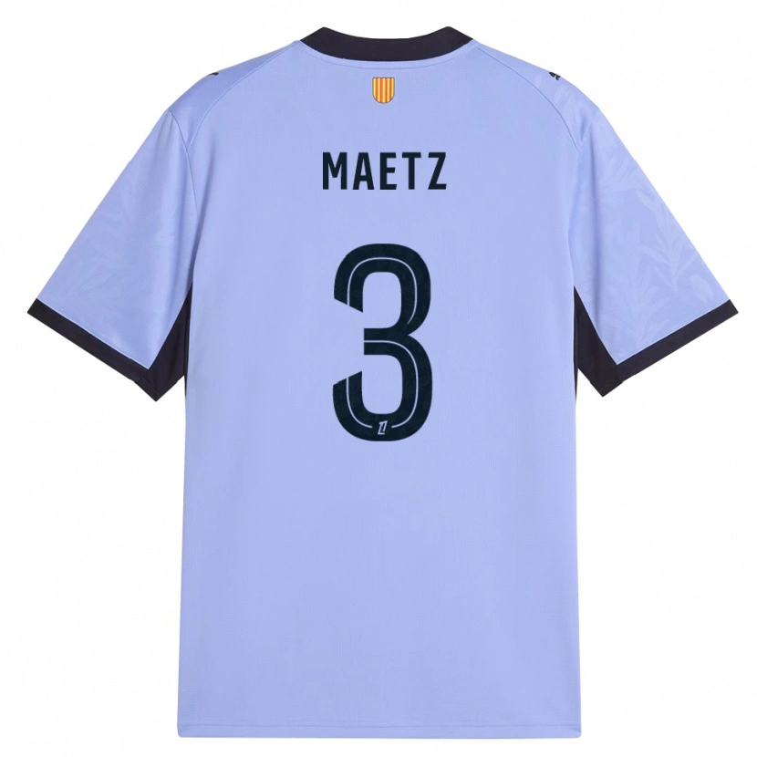 Danxen Hombre Camiseta Agathe Maetz #3 Lavanda Negro Equipación Tercera 2026/27 La Camisa México
