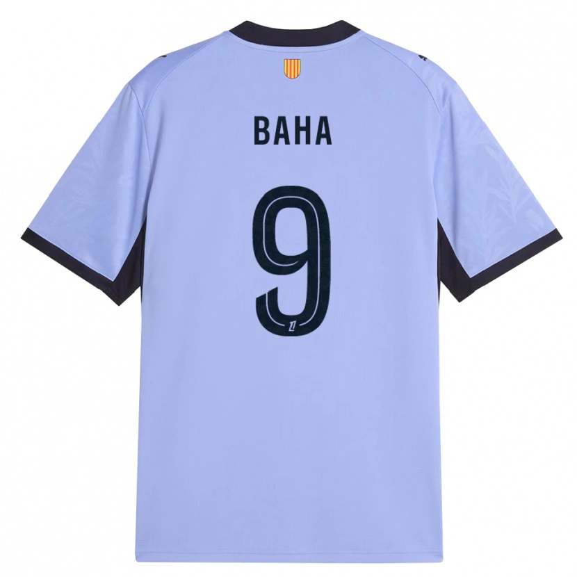 Danxen Hombre Camiseta Ziyad Baha #9 Lavanda Negro Equipación Tercera 2026/27 La Camisa México