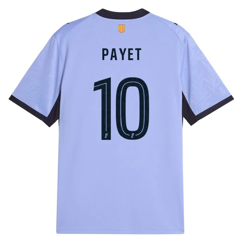 Danxen Hombre Camiseta Dimitri Payet #10 Lavanda Negro Equipación Tercera 2026/27 La Camisa México