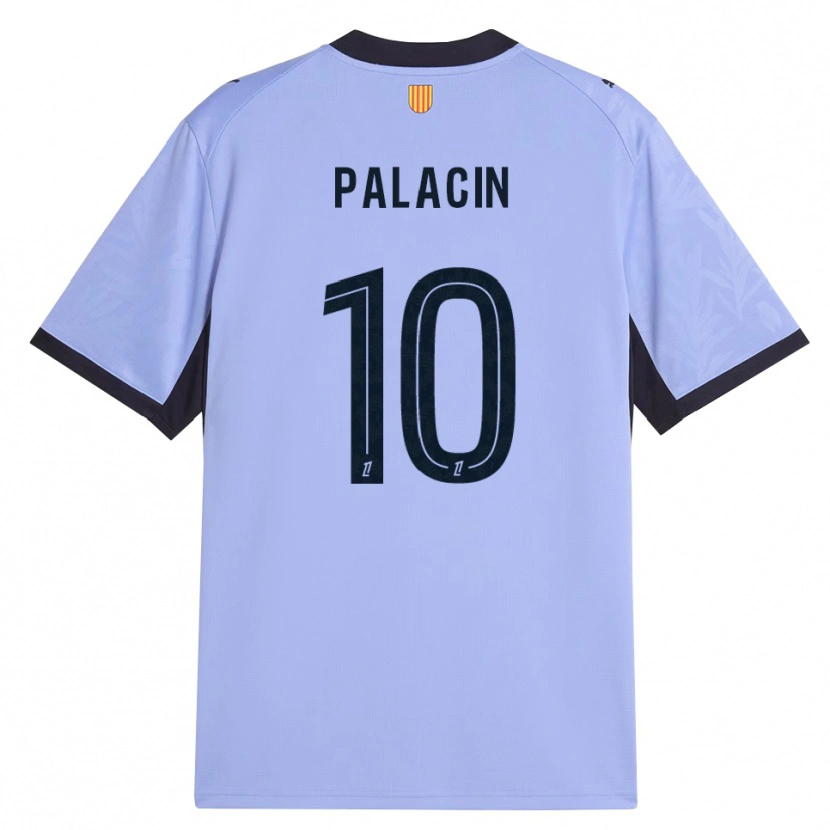 Danxen Hombre Camiseta Sara Palacin #10 Lavanda Negro Equipación Tercera 2026/27 La Camisa México