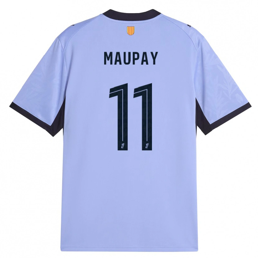Danxen Hombre Camiseta Neal Maupay #11 Lavanda Negro Equipación Tercera 2026/27 La Camisa México