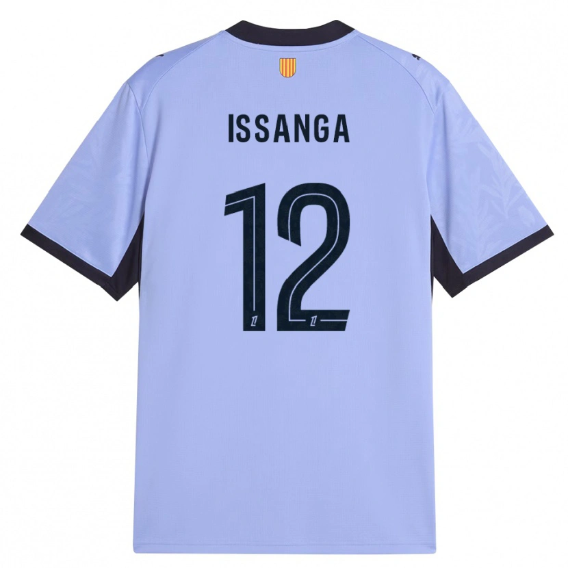 Danxen Hombre Camiseta Alexandre Issanga #12 Lavanda Negro Equipación Tercera 2026/27 La Camisa México