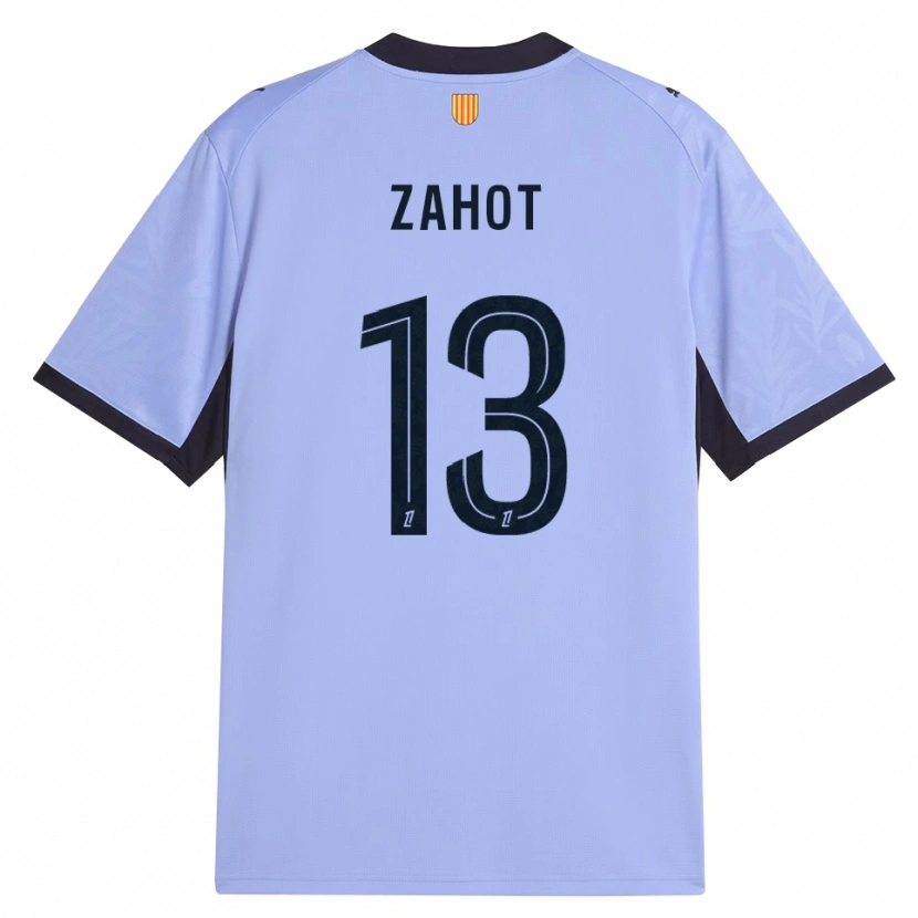 Danxen Hombre Camiseta Sarah Zahot #13 Lavanda Negro Equipación Tercera 2026/27 La Camisa México