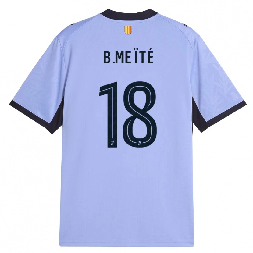 Danxen Hombre Camiseta Bamo Meïté #18 Lavanda Negro Equipación Tercera 2026/27 La Camisa México