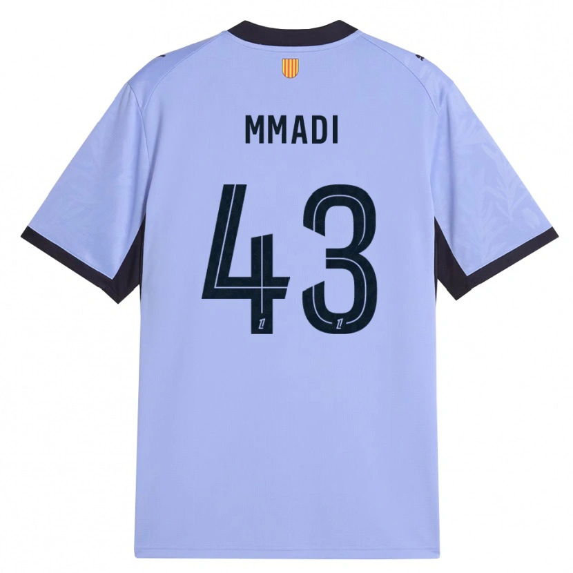 Danxen Hombre Camiseta Tadjidine Mmadi #43 Lavanda Negro Equipación Tercera 2026/27 La Camisa México