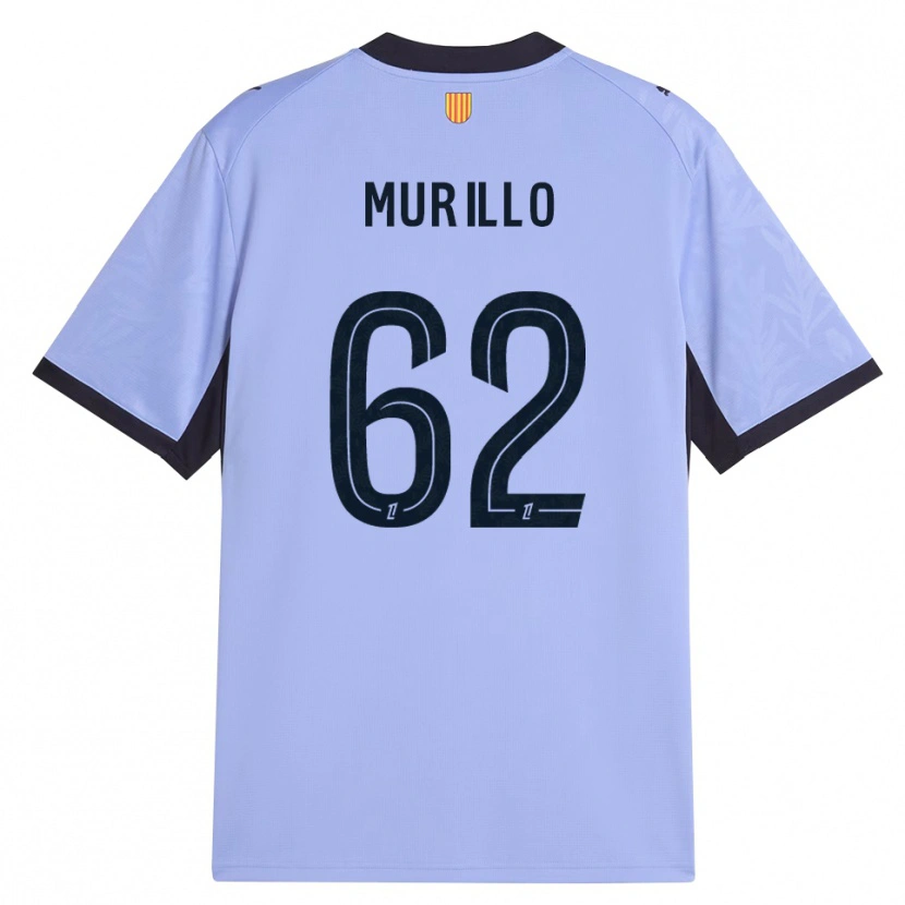 Danxen Hombre Camiseta Amir Murillo #62 Lavanda Negro Equipación Tercera 2026/27 La Camisa México