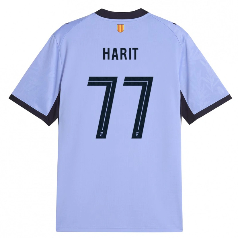 Danxen Hombre Camiseta Amine Harit #77 Lavanda Negro Equipación Tercera 2026/27 La Camisa México
