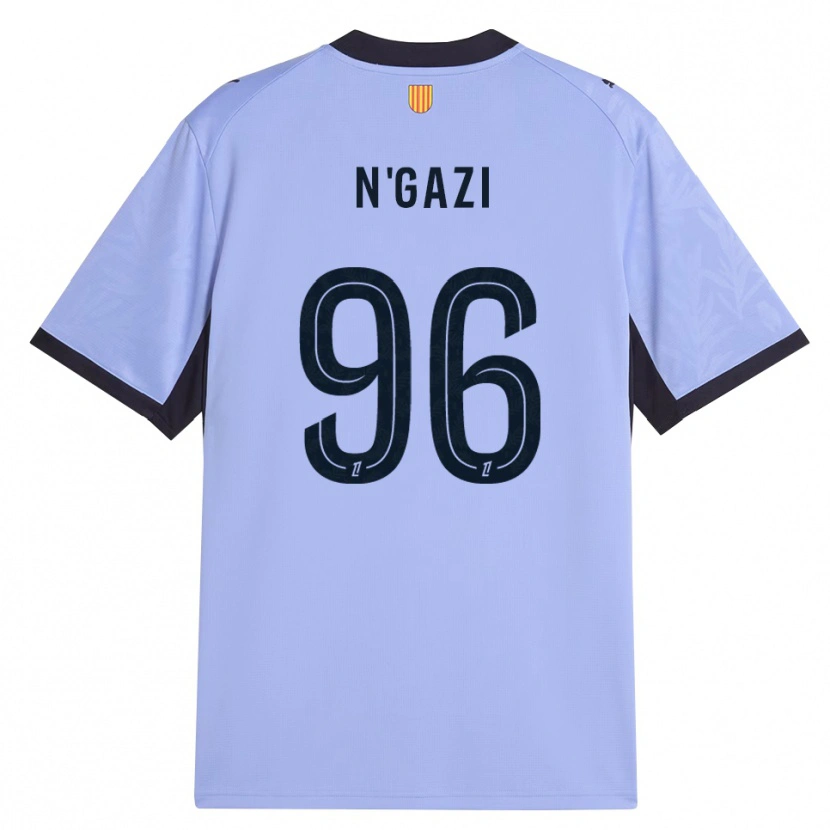 Danxen Hombre Camiseta Chloé N'gazi #96 Lavanda Negro Equipación Tercera 2026/27 La Camisa México