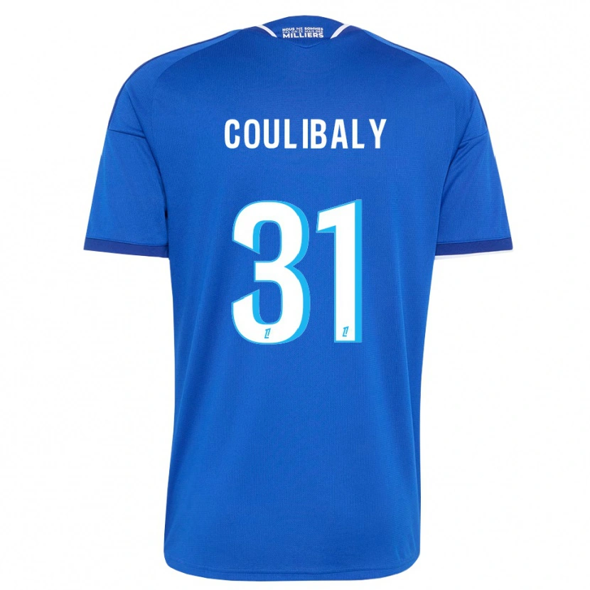 Danxen Hombre Camiseta Karim Coulibaly #31 Azul Real Blanco 1ª Equipación 2026/27 La Camisa México