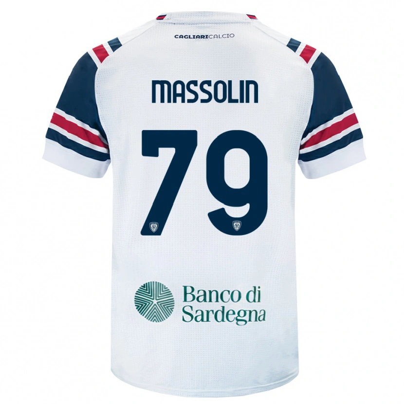 Danxen Hombre Camiseta Yanis Massolin #79 Blanco Rojo Verde 2ª Equipación 2026/27 La Camisa México