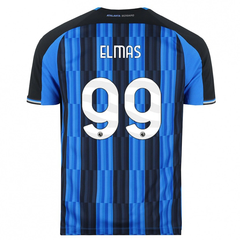 Danxen Hombre Camiseta Eljif Elmas #99 Azul Negro Rojo 1ª Equipación 2026/27 La Camisa México