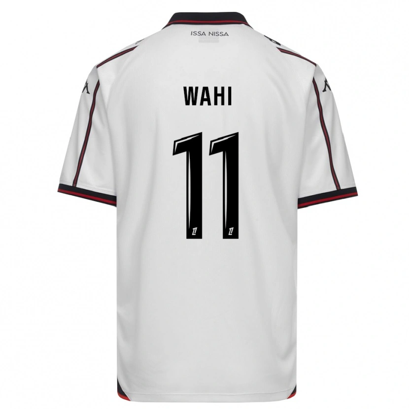 Danxen Hombre Camiseta Elye Wahi #11 Negro Blanco 2ª Equipación 2026/27 La Camisa México
