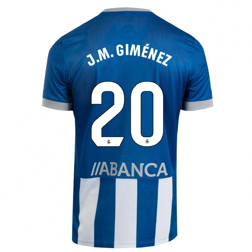Danxen Mujer Camiseta José María Giménez #20 Azul Gris Blanco 1ª Equipación 2026/27 La Camisa México