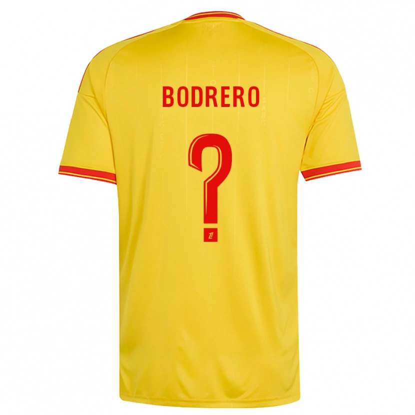 Danxen Mujer Camiseta Constant Bodrero #0 Oro Naranja Rojo 1ª Equipación 2026/27 La Camisa México