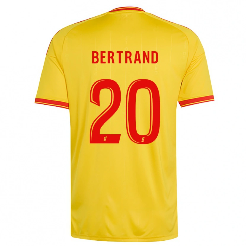 Danxen Mujer Camiseta Clara Bertrand #20 Oro Naranja Rojo 1ª Equipación 2026/27 La Camisa México