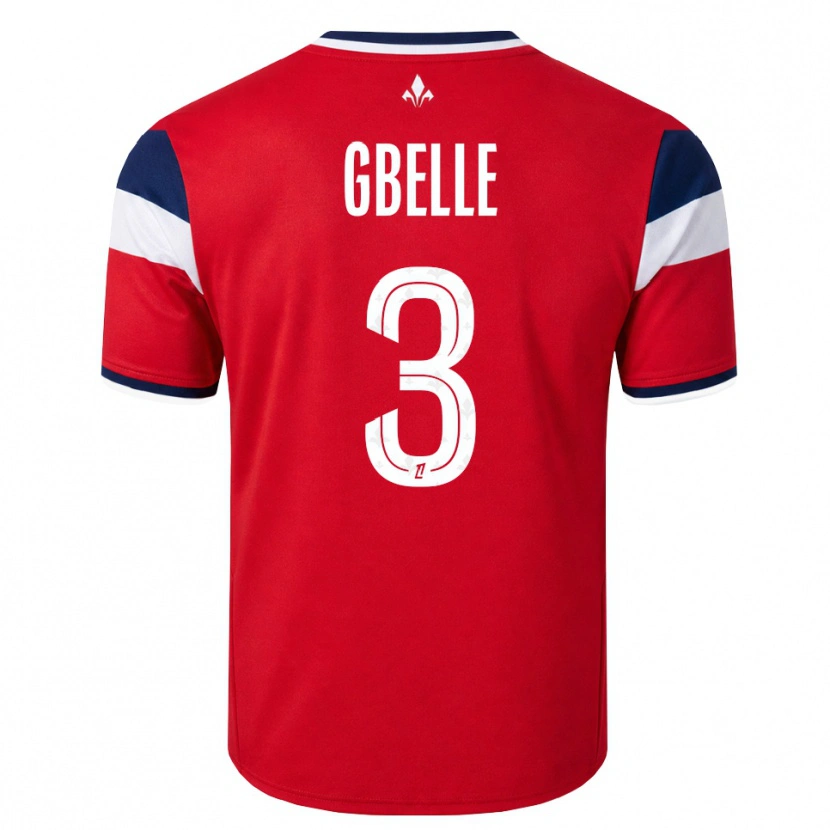 Danxen Mujer Camiseta Arthur Gbelle #3 Rojo Blanco Azul Real 1ª Equipación 2026/27 La Camisa México