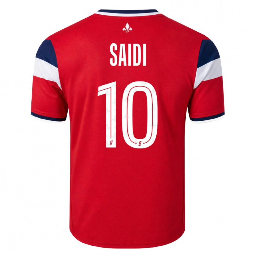 Danxen Mujer Camiseta Rachel Saidi #10 Rojo Blanco Azul Real 1ª Equipación 2026/27 La Camisa México