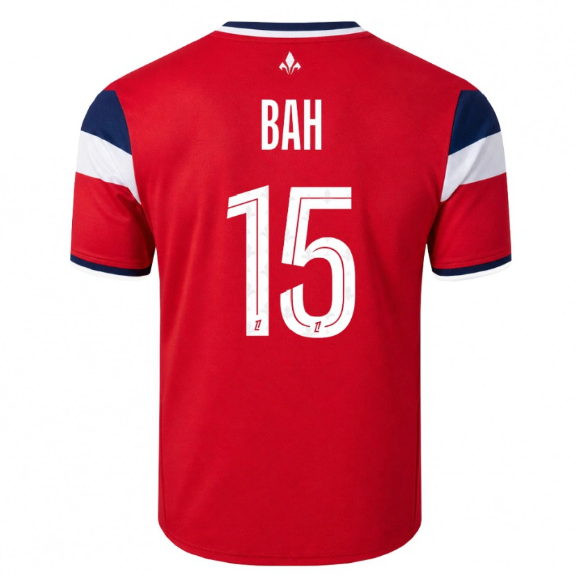 Danxen Mujer Camiseta Oury Bah #15 Rojo Blanco Azul Real 1ª Equipación 2026/27 La Camisa México