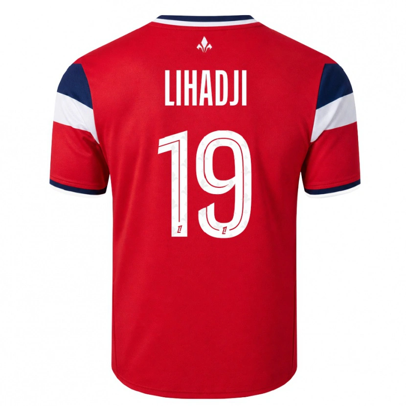 Danxen Mujer Camiseta Isaac Lihadji #19 Rojo Blanco Azul Real 1ª Equipación 2026/27 La Camisa México