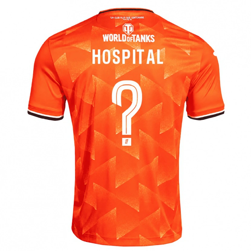 Danxen Mujer Camiseta Alex Hospital #0 Naranja Blanco Negro 1ª Equipación 2026/27 La Camisa México