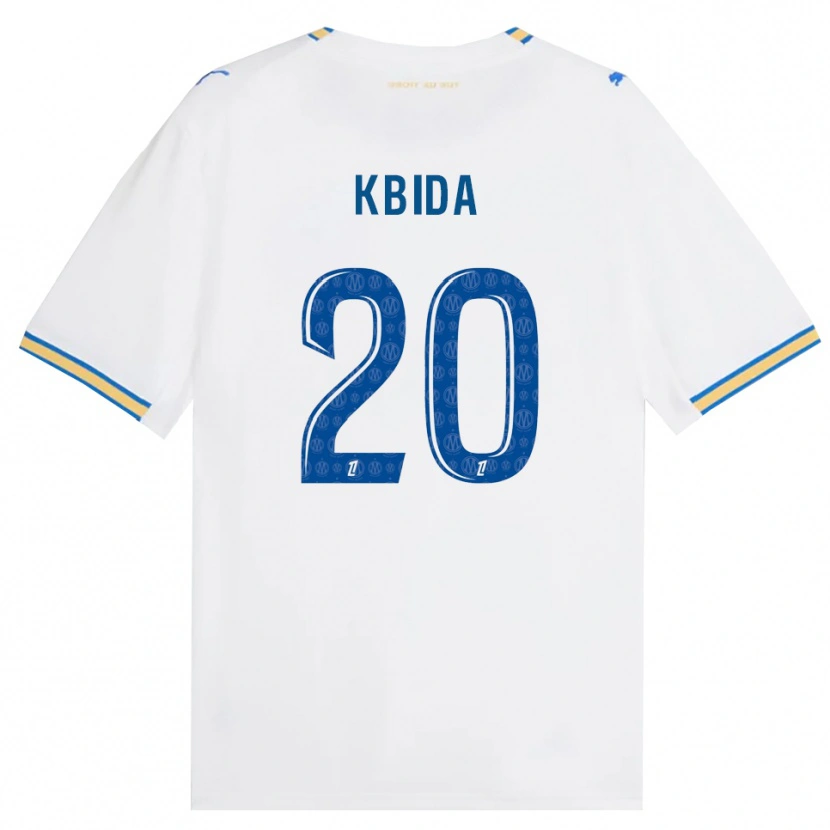 Danxen Mujer Camiseta Inès Kbida #20 Azul Lanzador Blanco 1ª Equipación 2026/27 La Camisa México