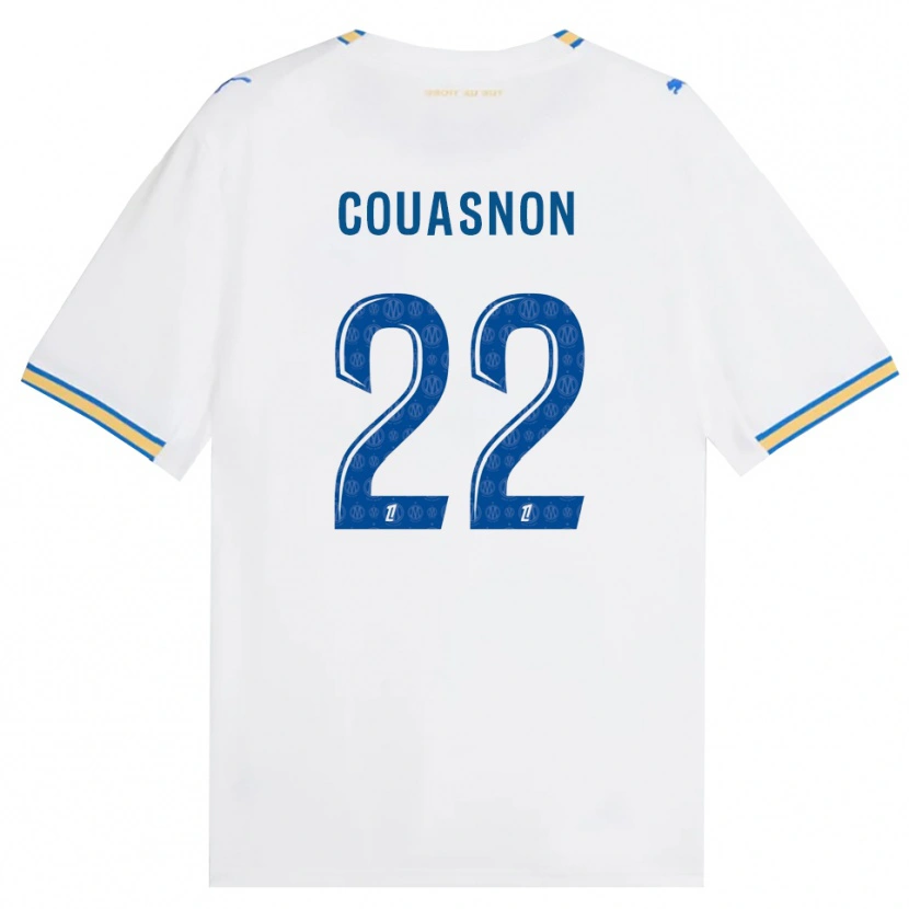 Danxen Mujer Camiseta Roxane Couasnon #22 Azul Lanzador Blanco 1ª Equipación 2026/27 La Camisa México
