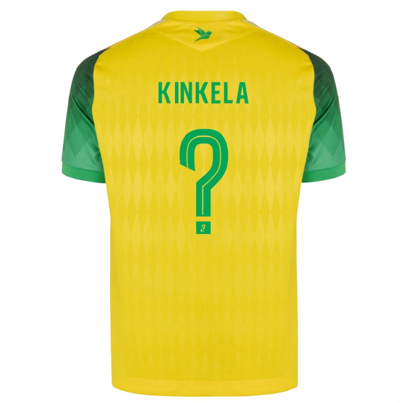 Danxen Mujer Camiseta Anthony Kinkela #0 Amarillo Verde Rojo 1ª Equipación 2026/27 La Camisa México