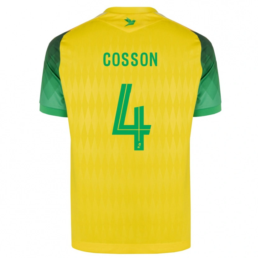 Danxen Mujer Camiseta Maureen Cosson #4 Amarillo Verde Rojo 1ª Equipación 2026/27 La Camisa México