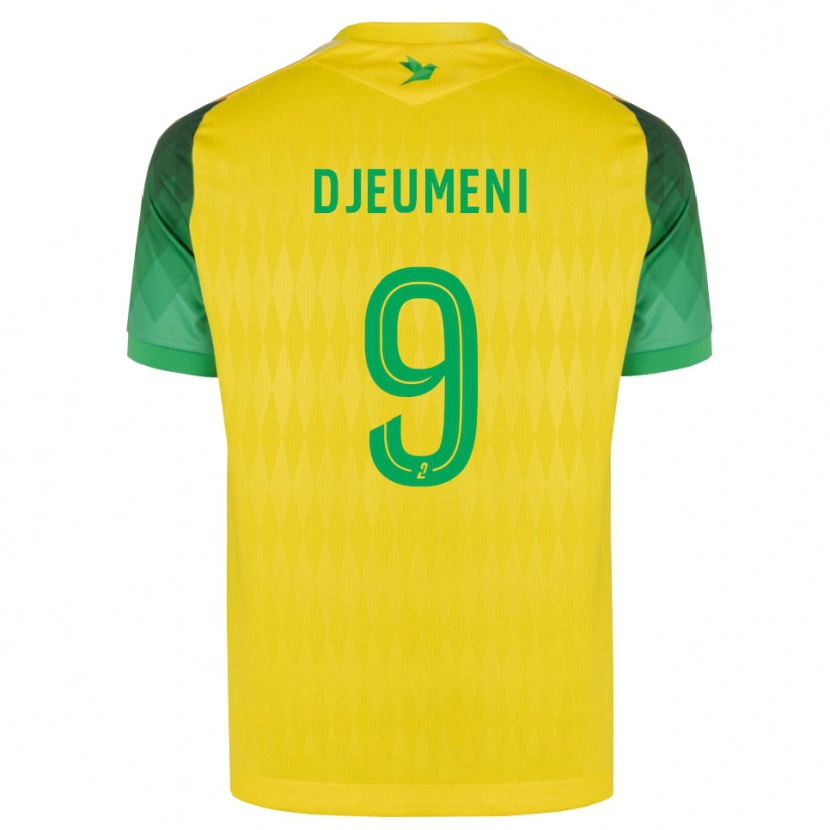 Danxen Mujer Camiseta Kevy Djeumeni #9 Amarillo Verde Rojo 1ª Equipación 2026/27 La Camisa México