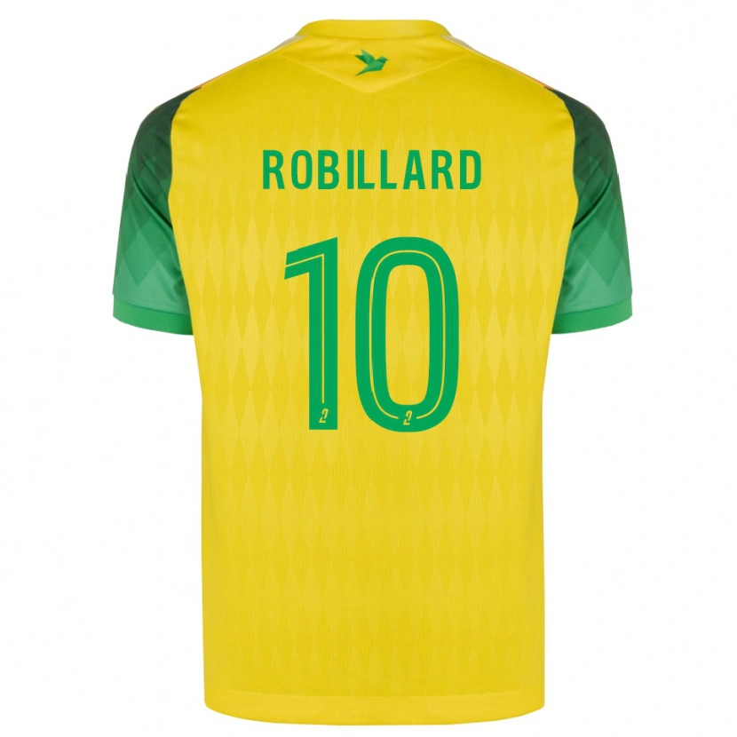 Danxen Mujer Camiseta Camille Robillard #10 Amarillo Verde Rojo 1ª Equipación 2026/27 La Camisa México