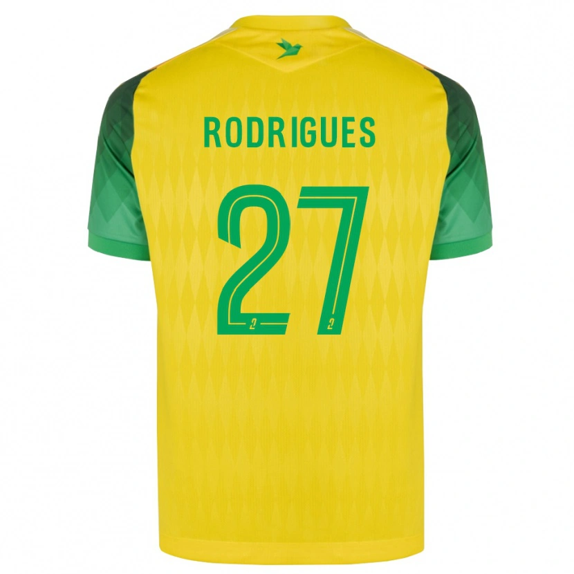 Danxen Mujer Camiseta Nelly Rodrigues #27 Amarillo Verde Rojo 1ª Equipación 2026/27 La Camisa México