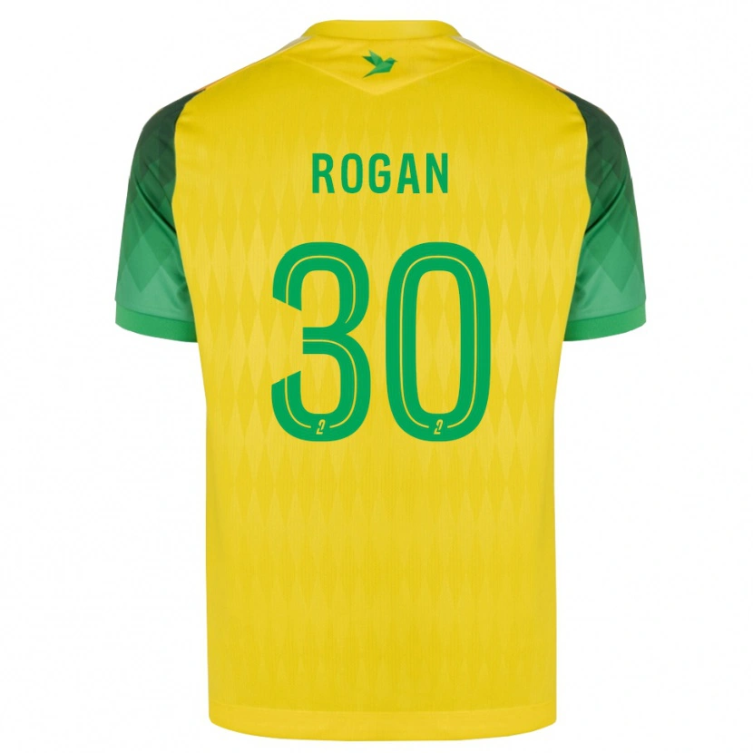 Danxen Mujer Camiseta Manja Rogan #30 Amarillo Verde Rojo 1ª Equipación 2026/27 La Camisa México