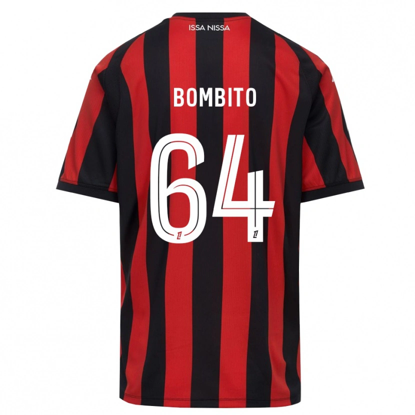Danxen Mujer Camiseta Moïse Bombito #64 Rojo Negro Blanco 1ª Equipación 2026/27 La Camisa México