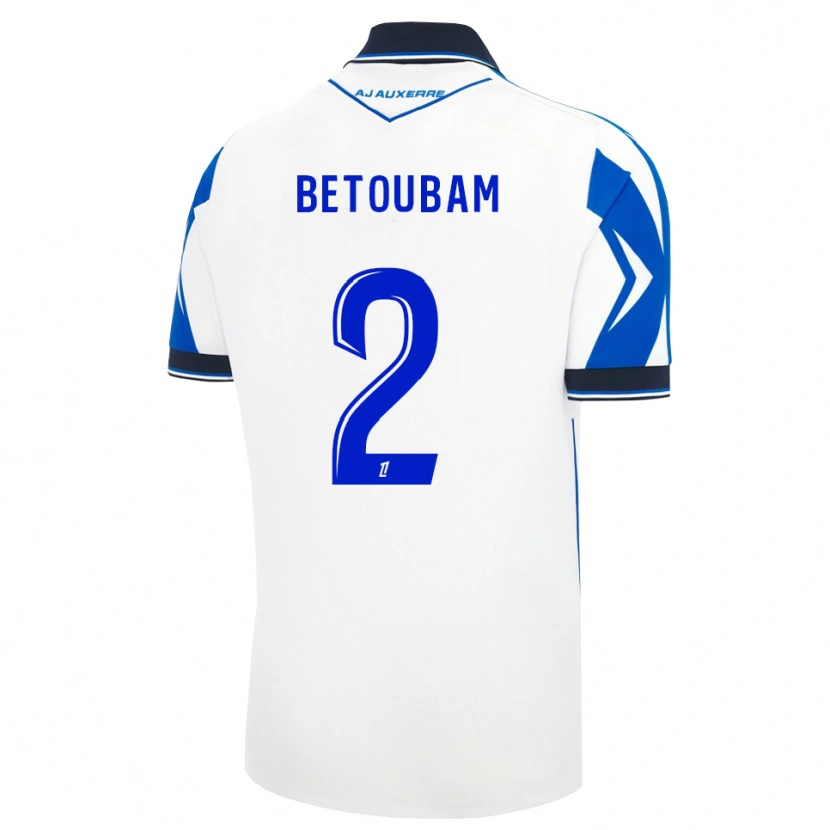 Danxen Mujer Camiseta Clément Betoubam #2 Negro Blanco Azul 1ª Equipación 2026/27 La Camisa México