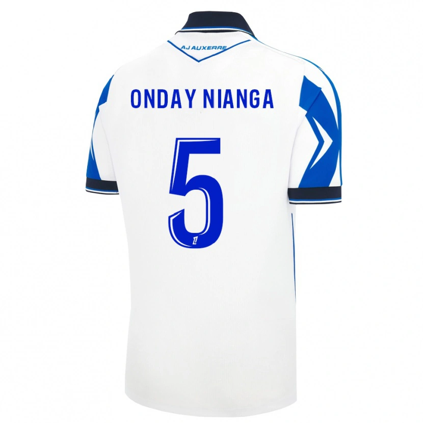 Danxen Mujer Camiseta Ata-Yis Onday Nianga #5 Negro Blanco Azul 1ª Equipación 2026/27 La Camisa México
