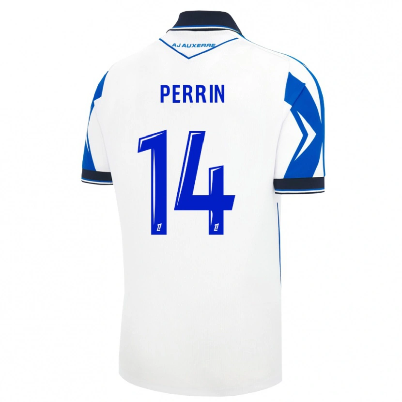 Danxen Mujer Camiseta Noah Perrin #14 Negro Blanco Azul 1ª Equipación 2026/27 La Camisa México