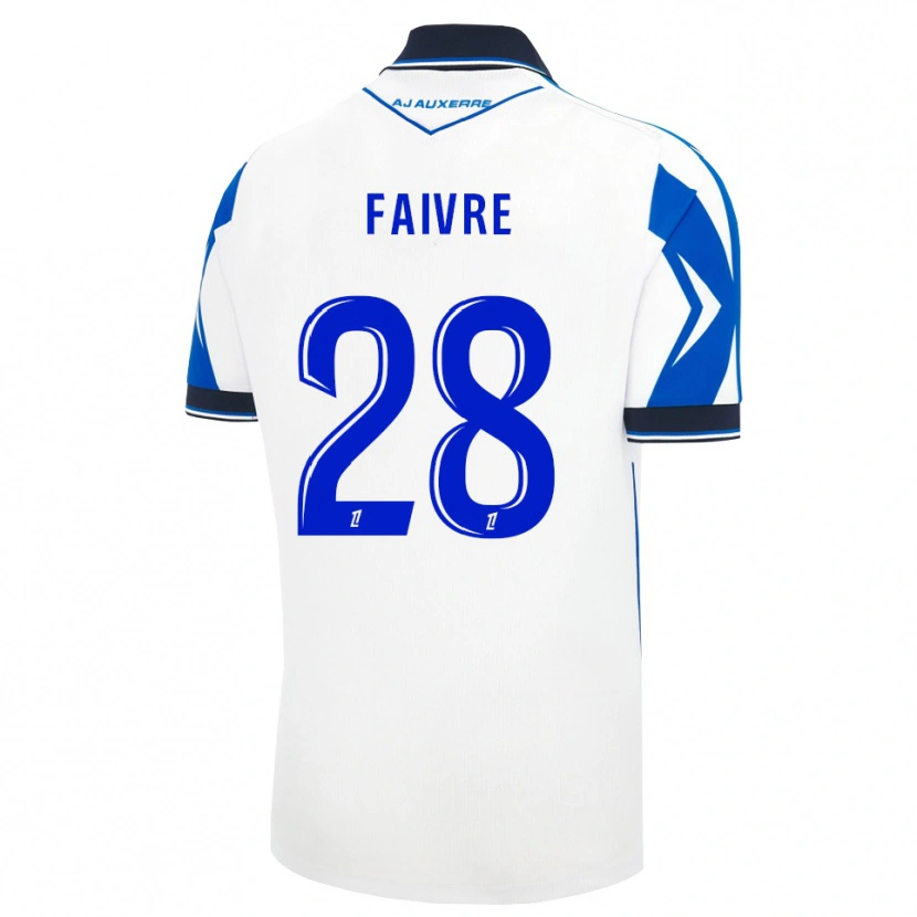 Danxen Mujer Camiseta Romain Faivre #28 Negro Blanco Azul 1ª Equipación 2026/27 La Camisa México